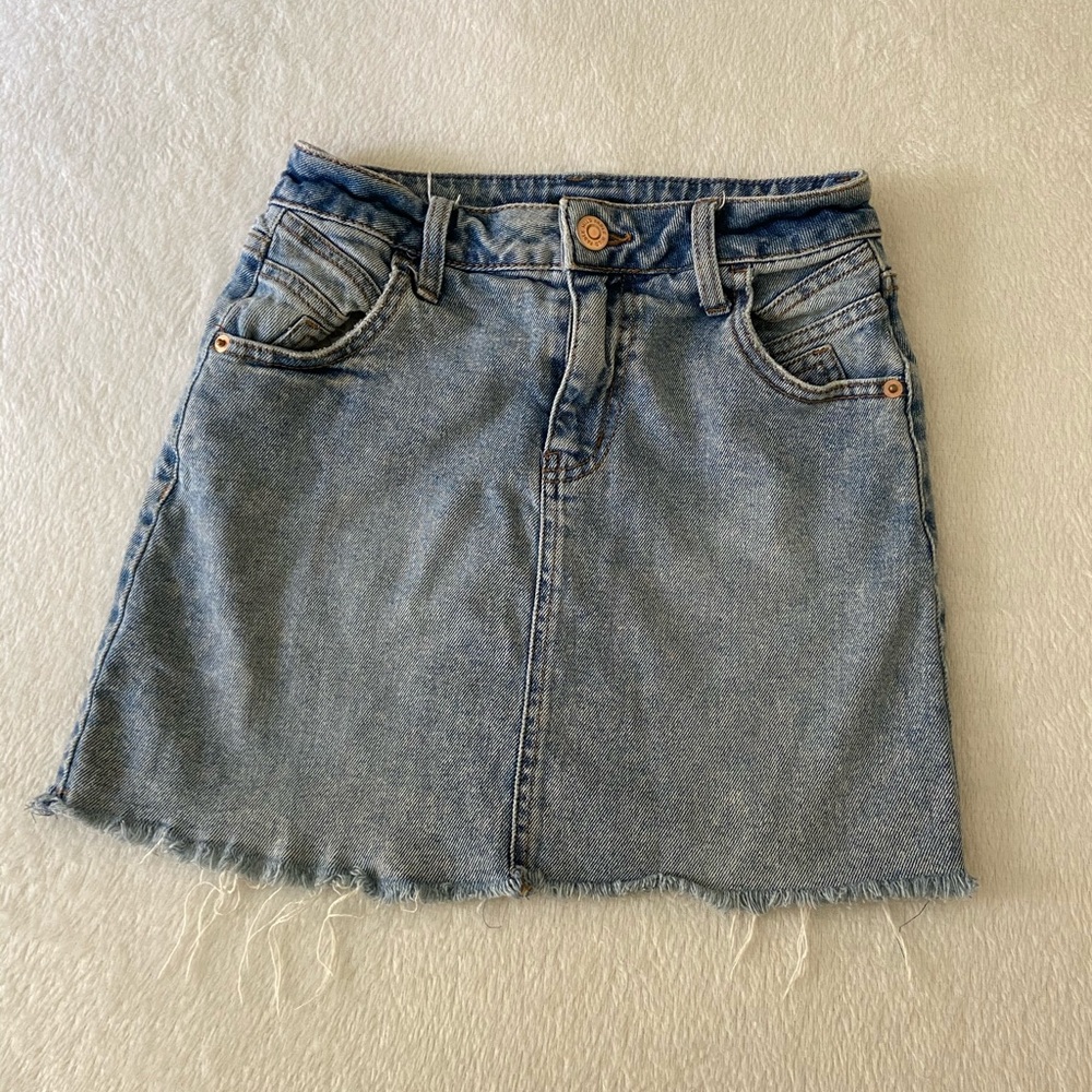Wild fable jean skirt